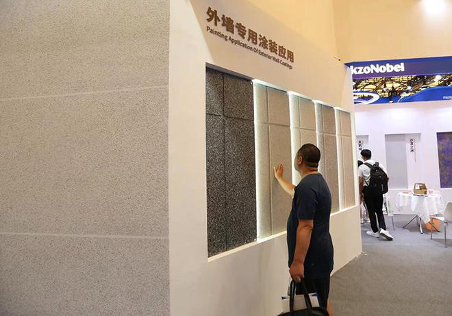 2024涂博会晨阳水漆外墙仿石漆建筑魔法师助力城市美好(图4)