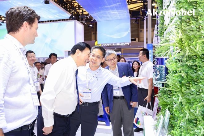 球盟会网页：多乐士华润漆亮相涂博会阿克苏诺贝尔装饰漆展示环保硬实力(图3)