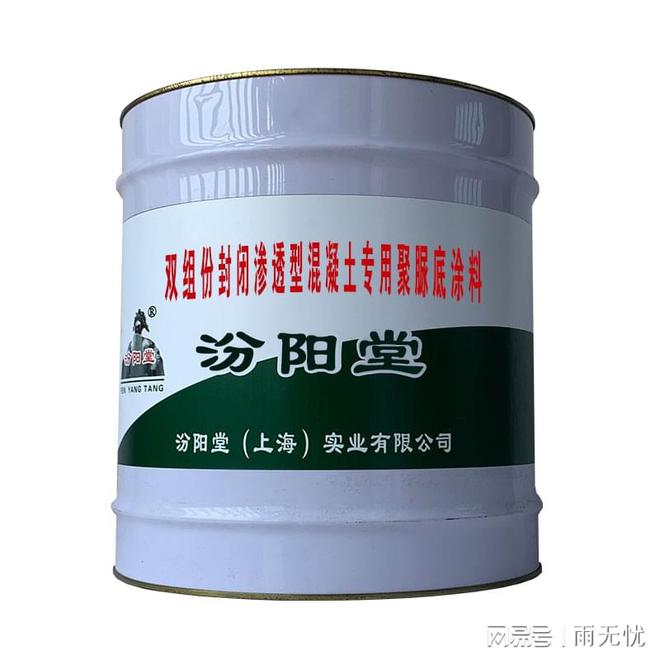 球盟会：双组份封闭渗透型混凝土专用聚脲底涂料用于厂房建筑等大气环境