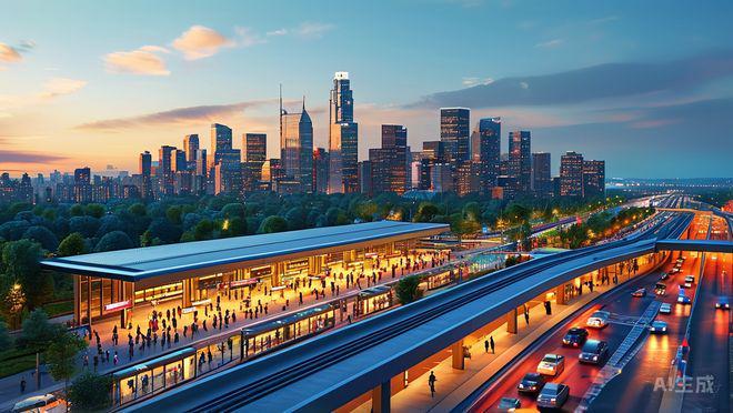 楼市聚焦®中环置地中心望云售楼处发布：中环旁TOD品质红盘(图5)