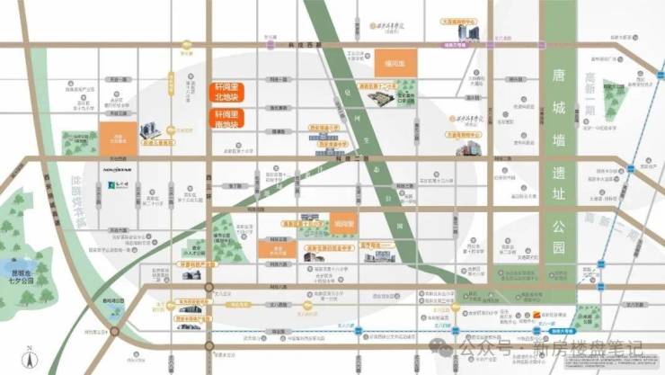 租售中心)高科轩阅里商铺-建面约95-114㎡-售楼处推广直售-舒适三房-容积率(图2)