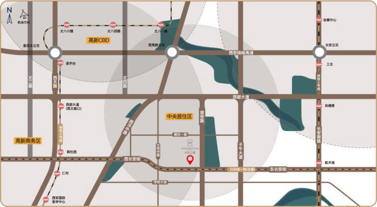 球盟会：长安区长安云阙(商铺百科)-建面约142-183㎡-配套醇熟-最新房价-五证齐全(图2)